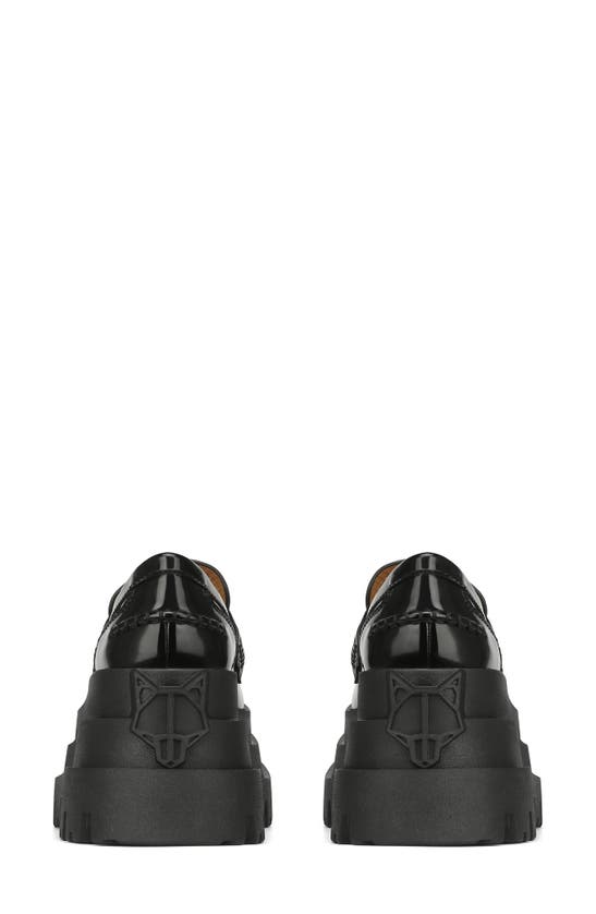 Naked Wolfe Delusion Platform Loafer In Black Modesens 4713