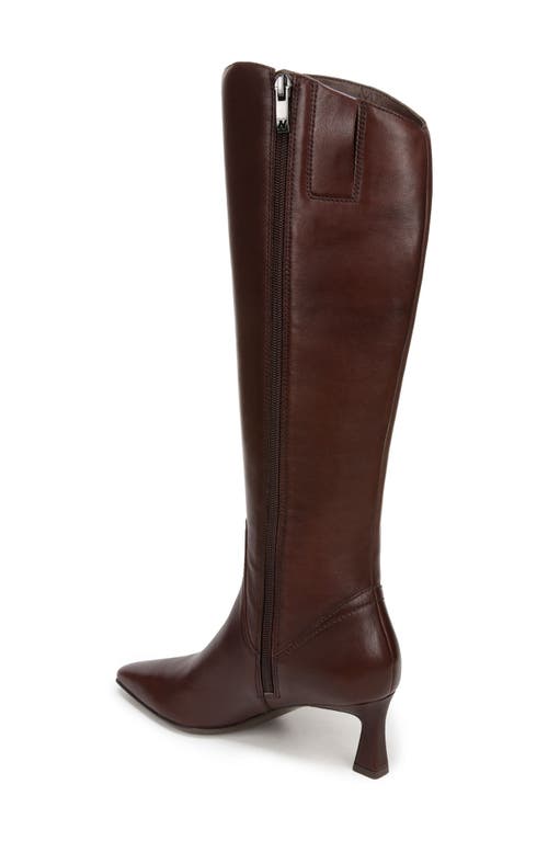 Naturalizer Deesha Knee High Dress Boots In Chocolate Bar