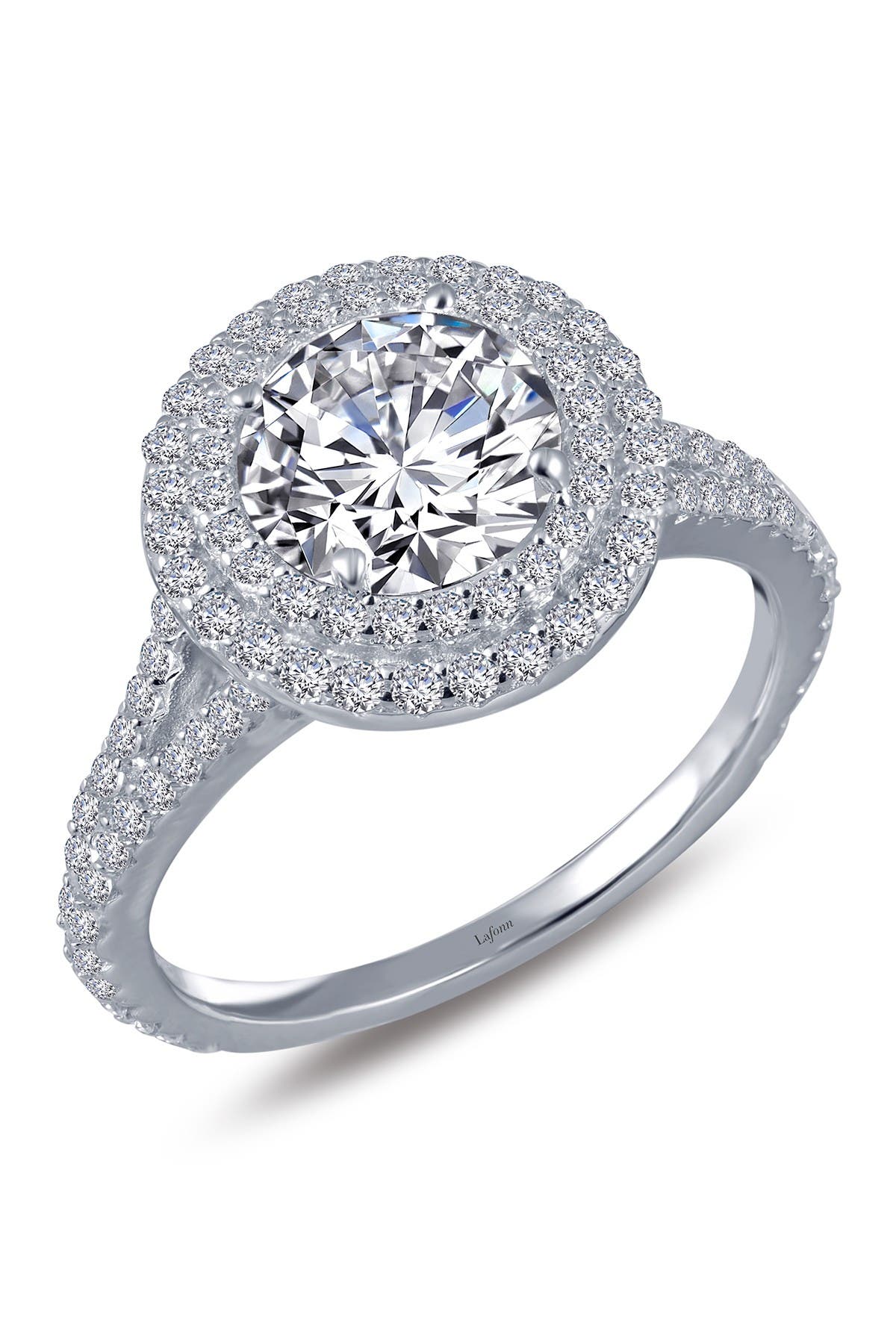 platinum outdoor living center on Lafonn Platinum Plated Sterling Silver Round Cut Simulated Diamond Pave Halo Ring Nordstrom Rack