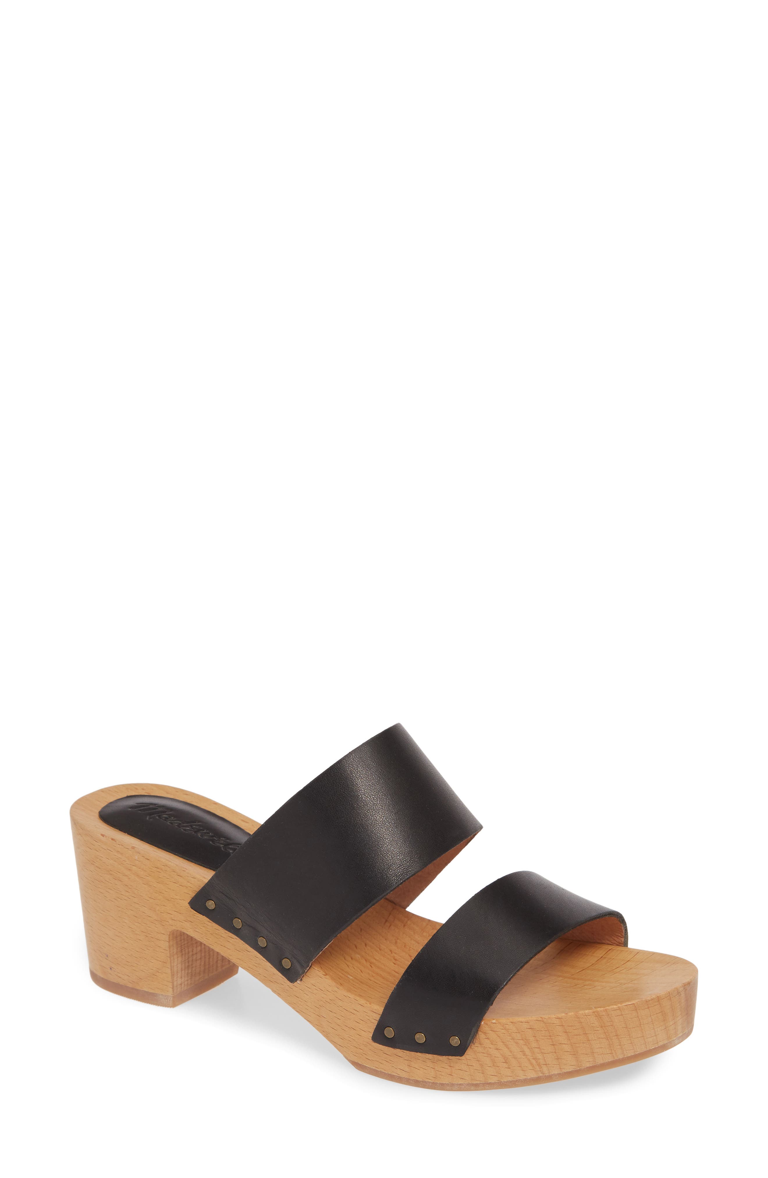 Madewell The Clara Clog Sandal (Women 