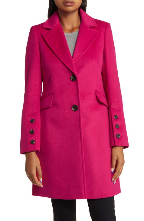 Women's Pink Wool u0026 Wool-Blend Coats | Nordstrom