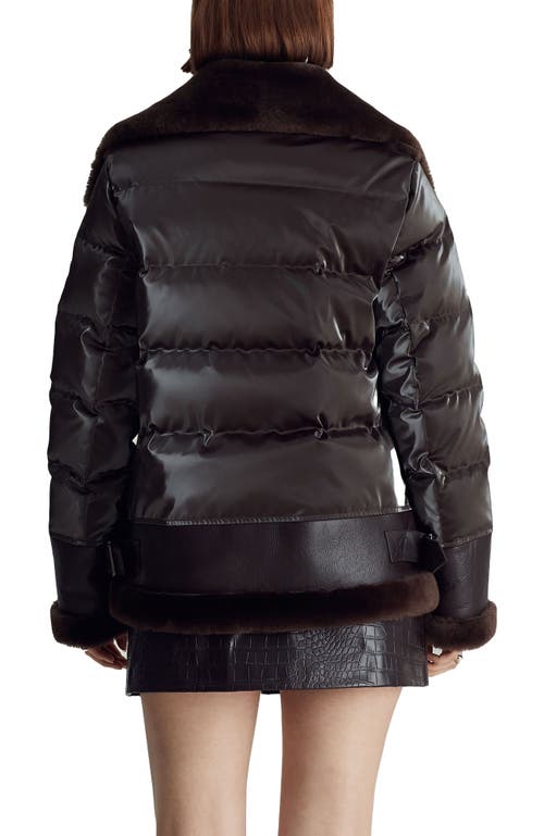 Dawn Levy Mel Coat In Chocolate