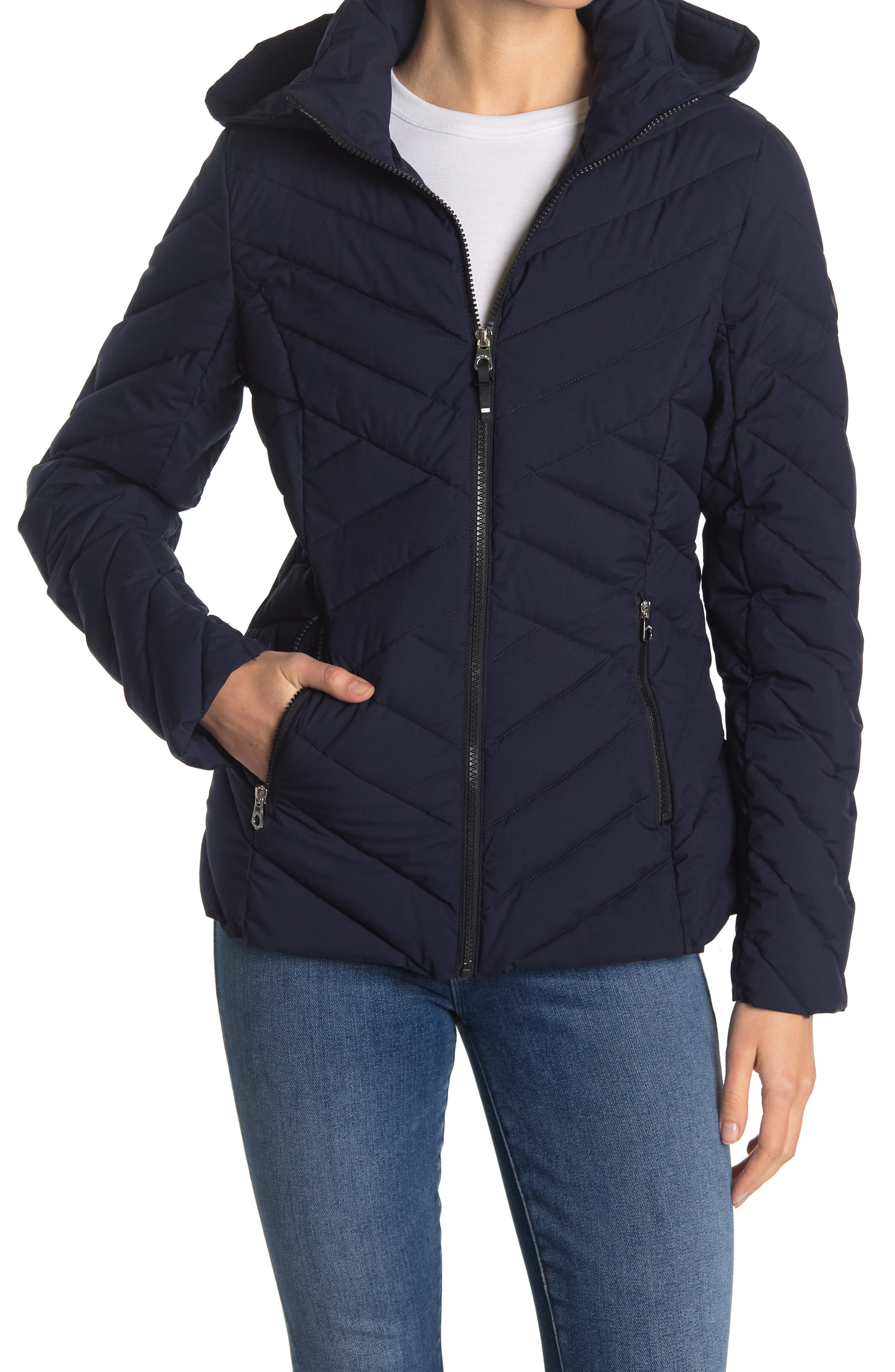 nautica packable quilted jacket