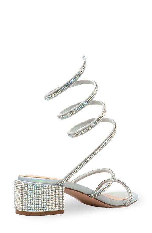 CHASE & CHLOE CHASE AND CHLOE ANKLE COIL SANDAL 