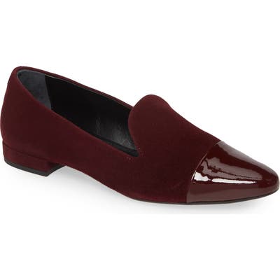 Agl Cap Toe Loafer, Burgundy