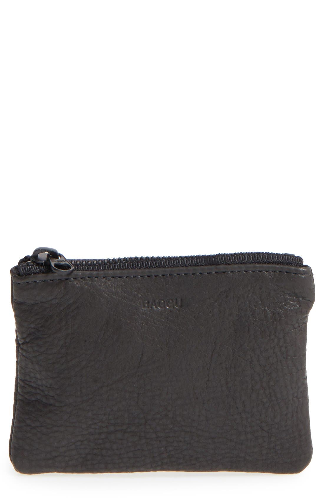 Baggu Leather Zip Pouch Nordstrom