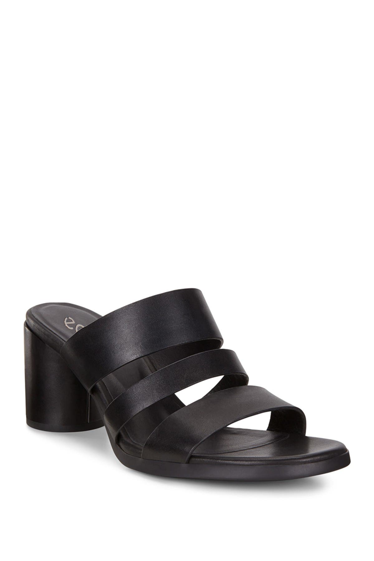 ecco block sandal