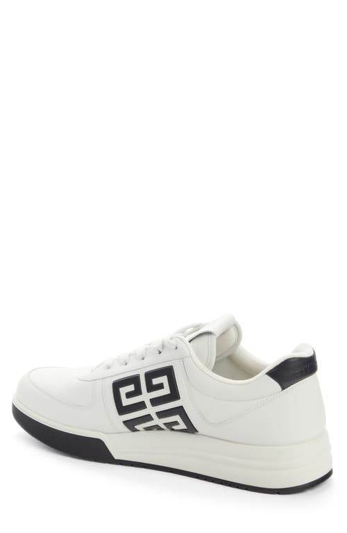 Shop Givenchy G4 Low Top Sneaker In Black/white