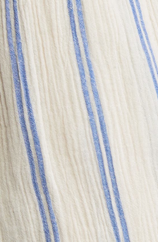 Shop Rip Curl Premium Surf Stripe Cotton Shorts In Blue