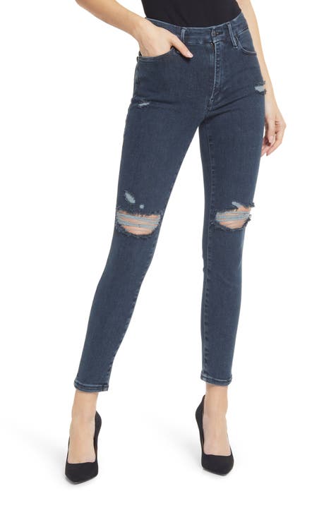 GOOD LEGS SKINNY CROPPED JEANS