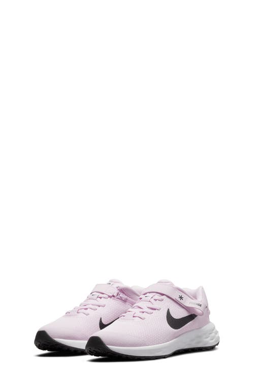 Shop Nike Revolution 6 Flyease Running Shoe In Pink Foam/black