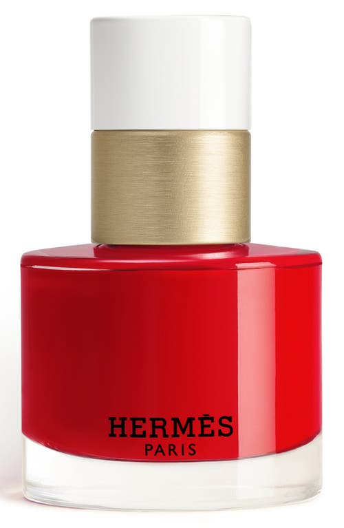 Les Mains Hermès Nail Enamel in 64 Rouge Casaque