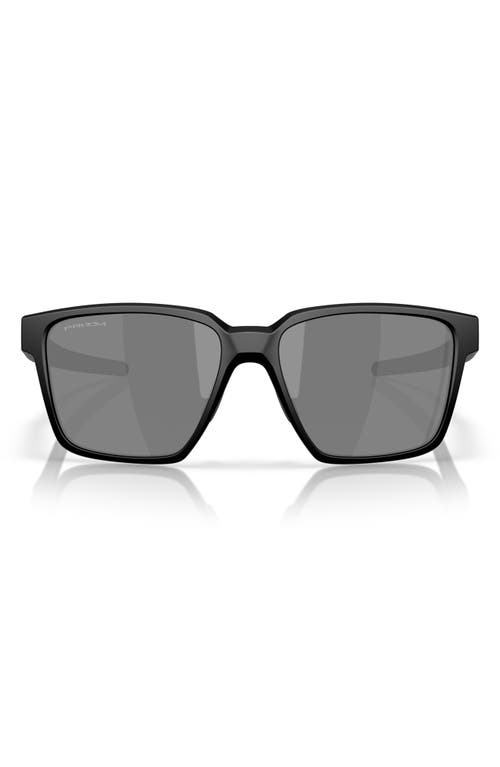 Oakley Men's Polarized Sunglasses, Oo4143 Parlay In Matte Black