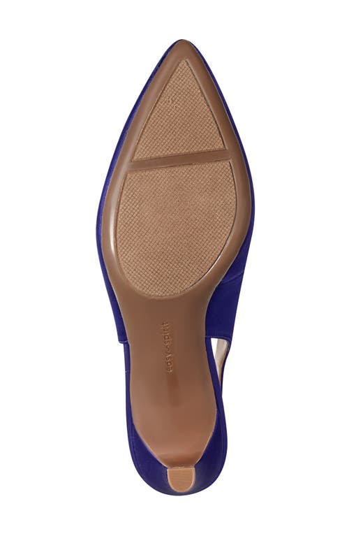 Shop Easy Spirit Roxanne Slingback Pointed Toe Pump In Deep Blue