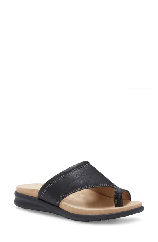 Shop Eastland Dallas Slide Sandal In Black