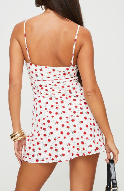 PRINCESS POLLY PRINCESS POLLY KARENA FLORAL MINIDRESS