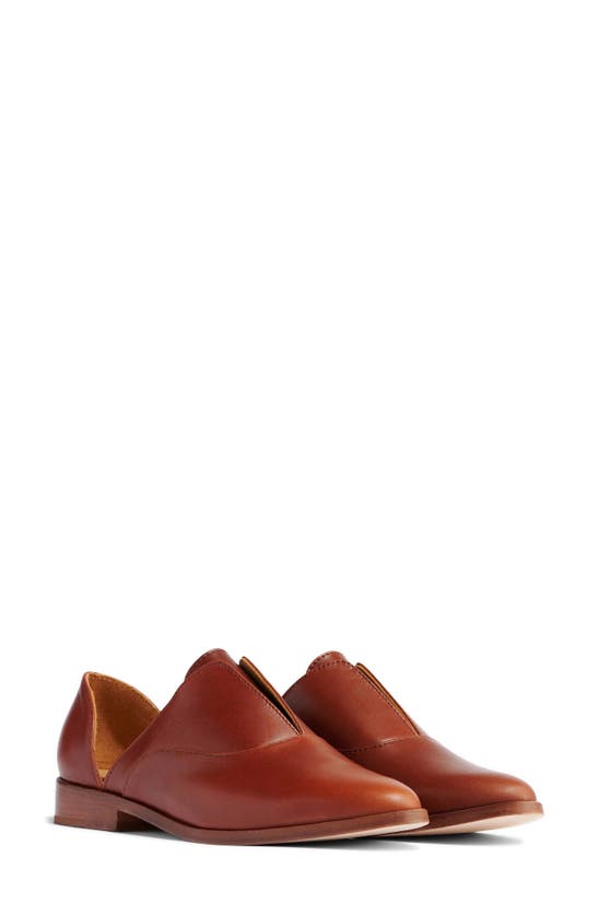 Nisolo Emma D'orsay Flats In Brandy