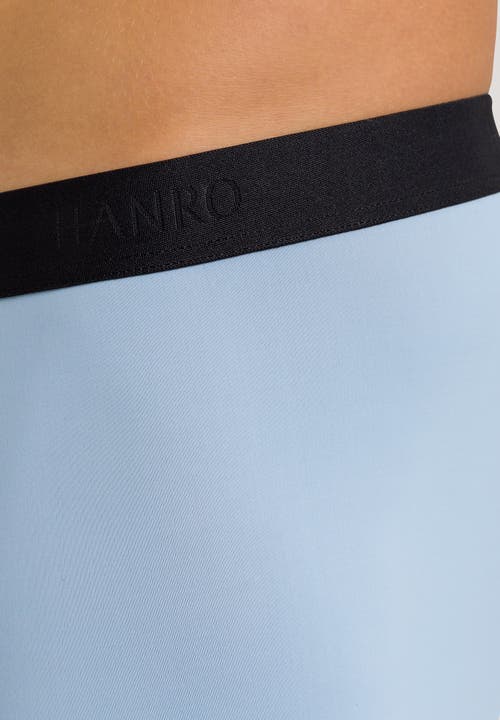 Hanro Micro Touch Boxer Brief In Placid Blue