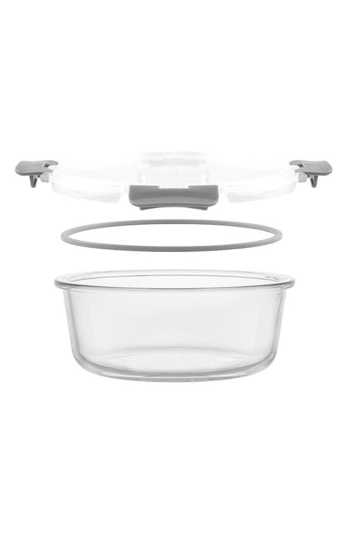 Shop Joyjolt 24-piece Glass Food Storage Containers With Airtight Lids In Clear/light Grey