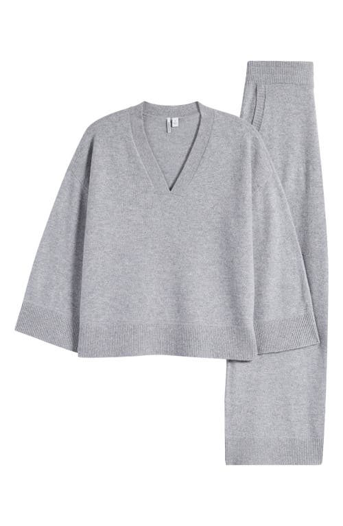 Nordstrom Cashmere Pajamas In Gray