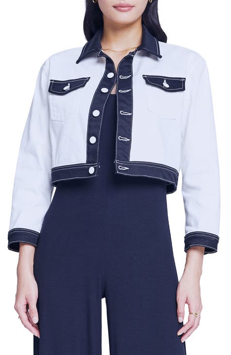 womens colorblock jacket | Nordstrom