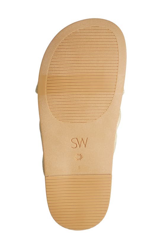 Shop Stuart Weitzman Roza Sport Slide Sandal In Natural