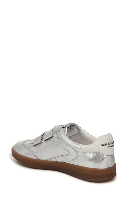 Shop Sam Edelman Talia Sneaker In Soft Silver