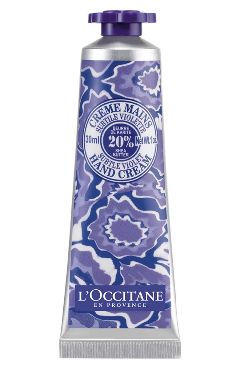L'OCCITANE 'Subtle Violet' Hand Cream, Main, color, No Color