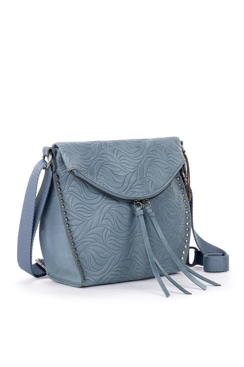 The Sak Silverlake Flap Crossbody In Blue