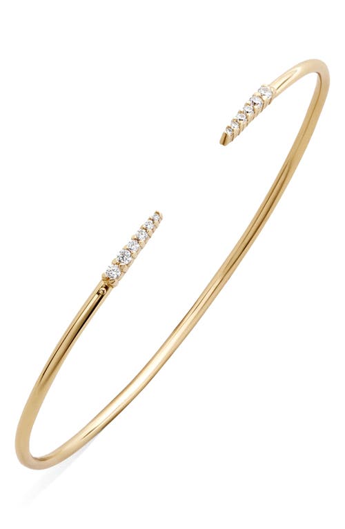 BaubleBar Rima Crystal Cuff Bracelet in Gold at Nordstrom