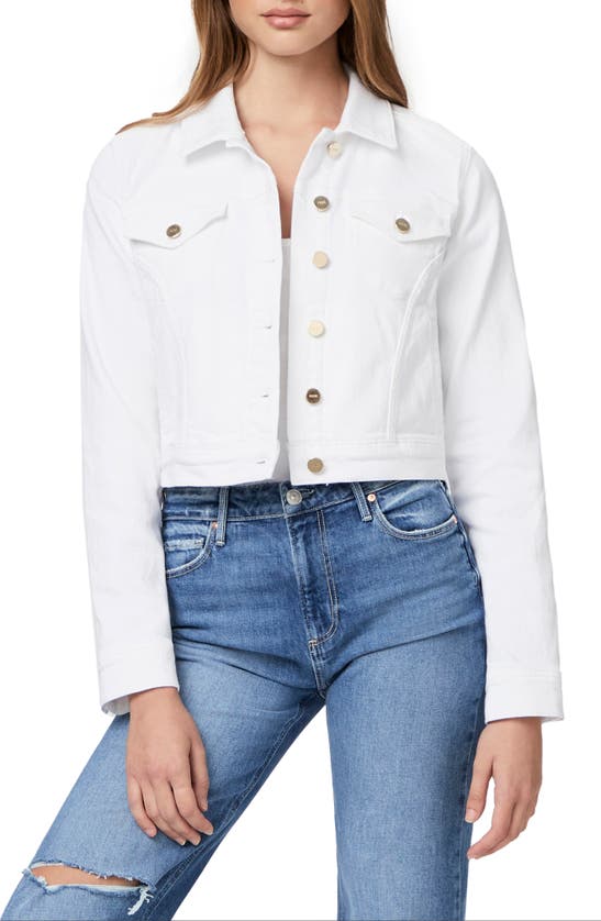 PAIGE VIVIENNE CROP DENIM JACKET