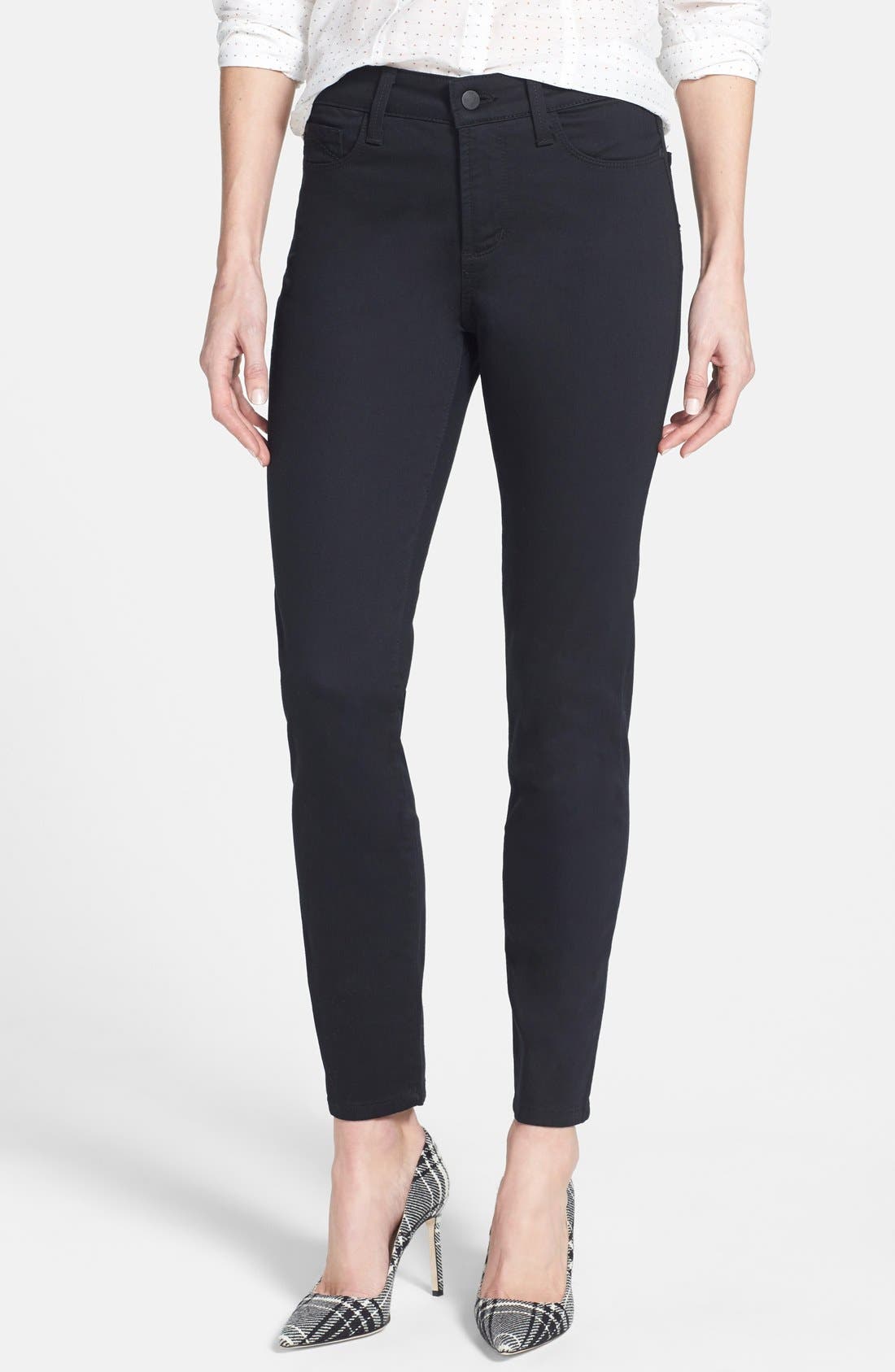 petite colored skinny jeans