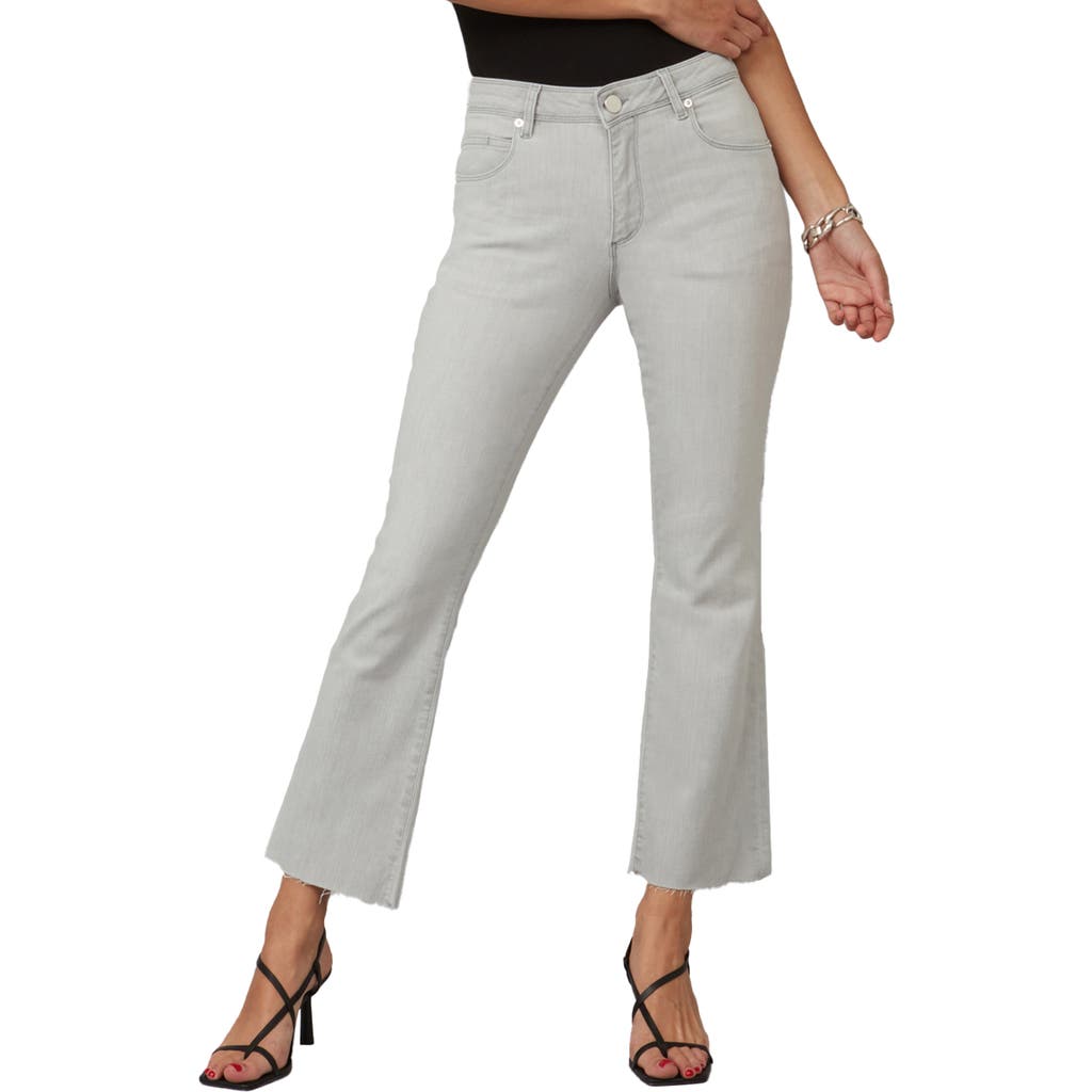 Lola Jeans Gene Mid Rise Bootcut Jeans In Mid Ash
