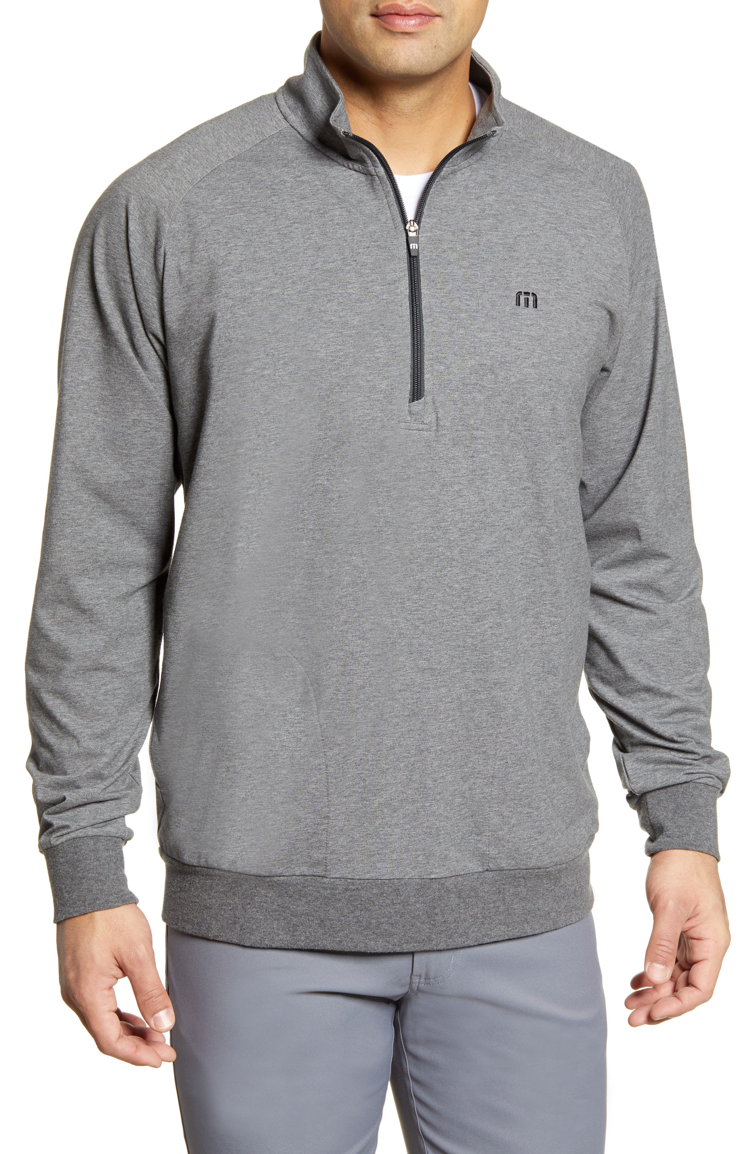 fleece half zip up
