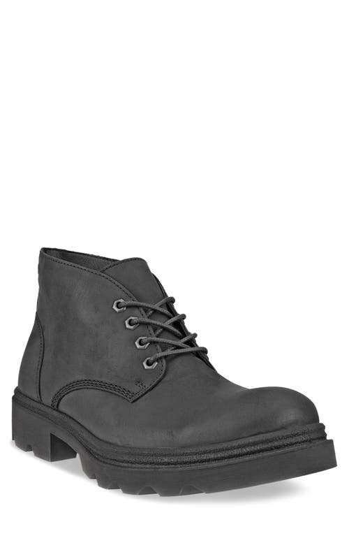 ECCO Grainer Chukka Boot in Black