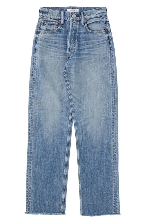 MOUSSY Olivia High Waist Wide Leg Jeans in Blue at Nordstrom, Size 30