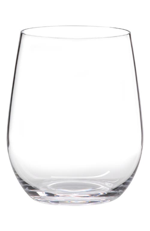 Riedel The O Viognier & Chardonnay Wine Tumbler in Clear at Nordstrom, Size One Size Oz