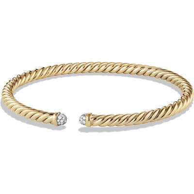 David Yurman Cable Spira Bracelet In 18K Gold, m