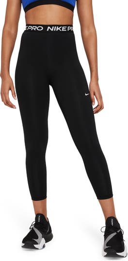 Nike Pro Training Femme Dri-FIT 7/8 leggings in black