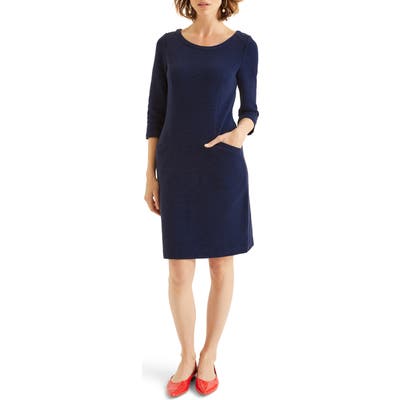 Boden Jasmine Ottoman Knit Dress, Blue