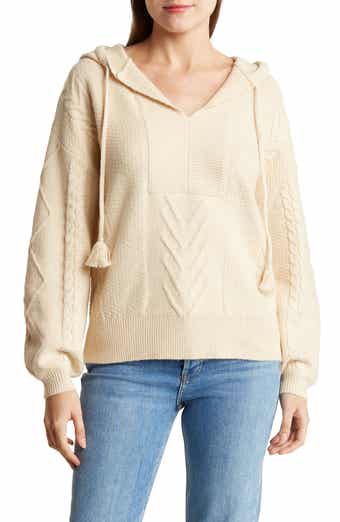Renee C Cable Knit Pullover Sweater