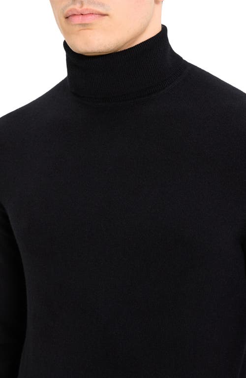 Shop Theory Hilles Cashmere Turtleneck In Black