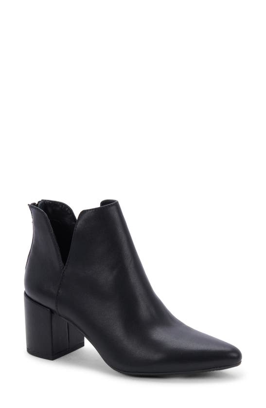 Blondo Tanner Waterproof Split Shaft Bootie In Black Leather