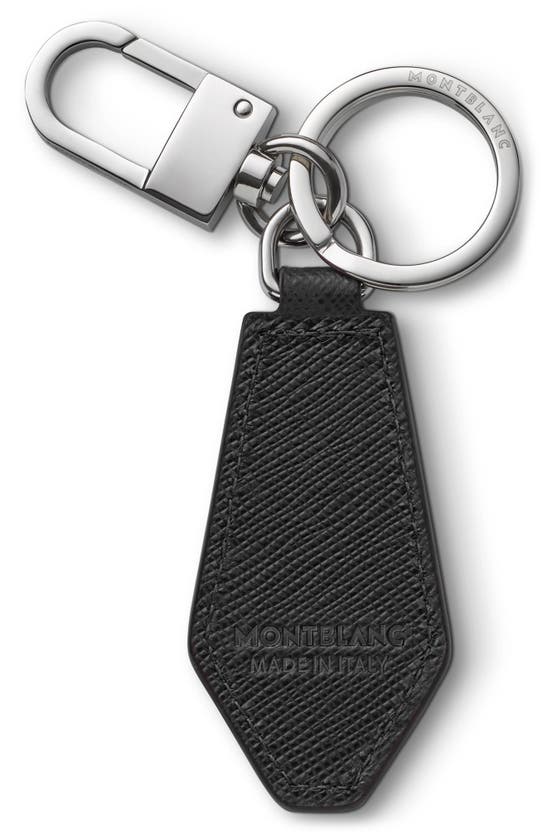 Montblanc Sartorial Diamond Shaped Key Fob In Black | ModeSens