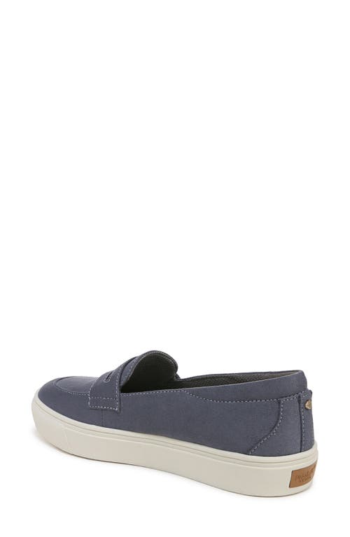 Shop Dr. Scholl's Nova Penny Slip-on Sneaker In Oxide Blue Fabric