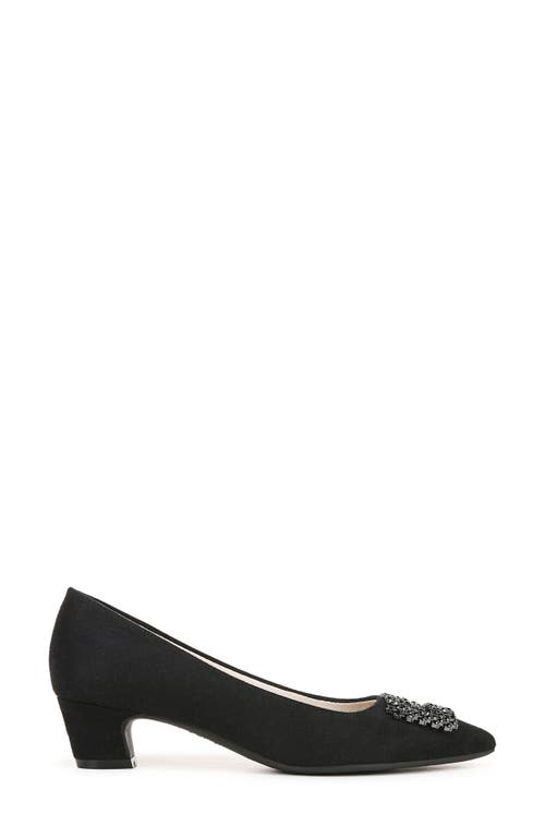 Shop Lifestride Bling Pointed Toe Pump In Black