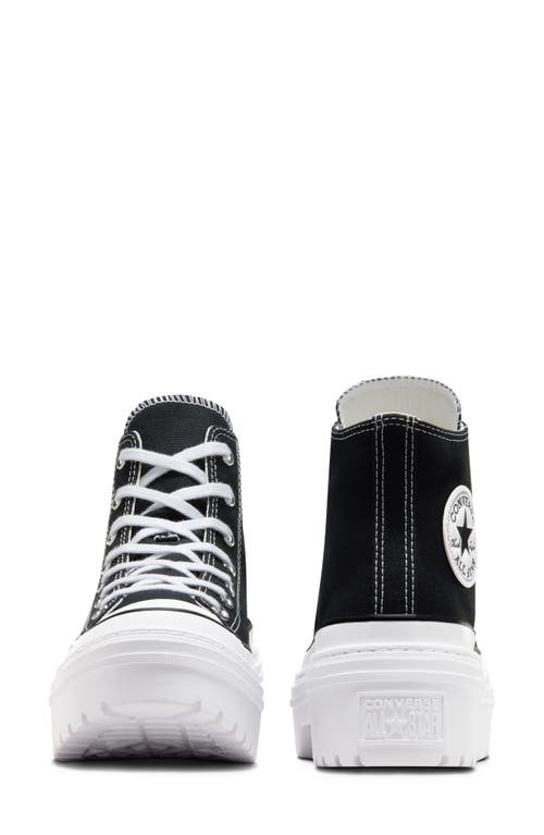 Shop Converse Chuck Taylor® All Star® Lugged High Top Sneaker In Black/white/egret