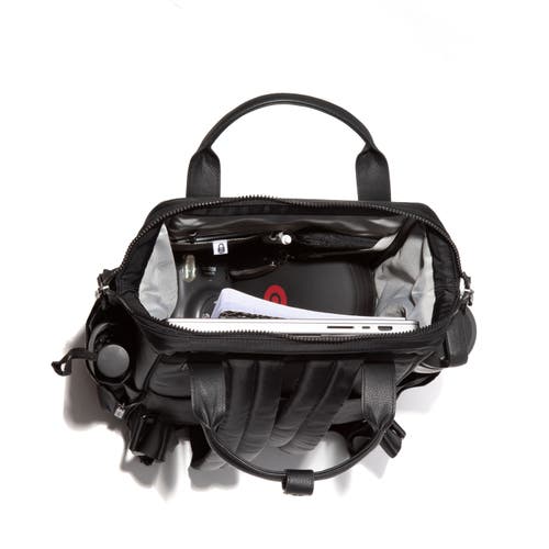 Baggallini Chelsea Laptop Backpack In Black Twill
