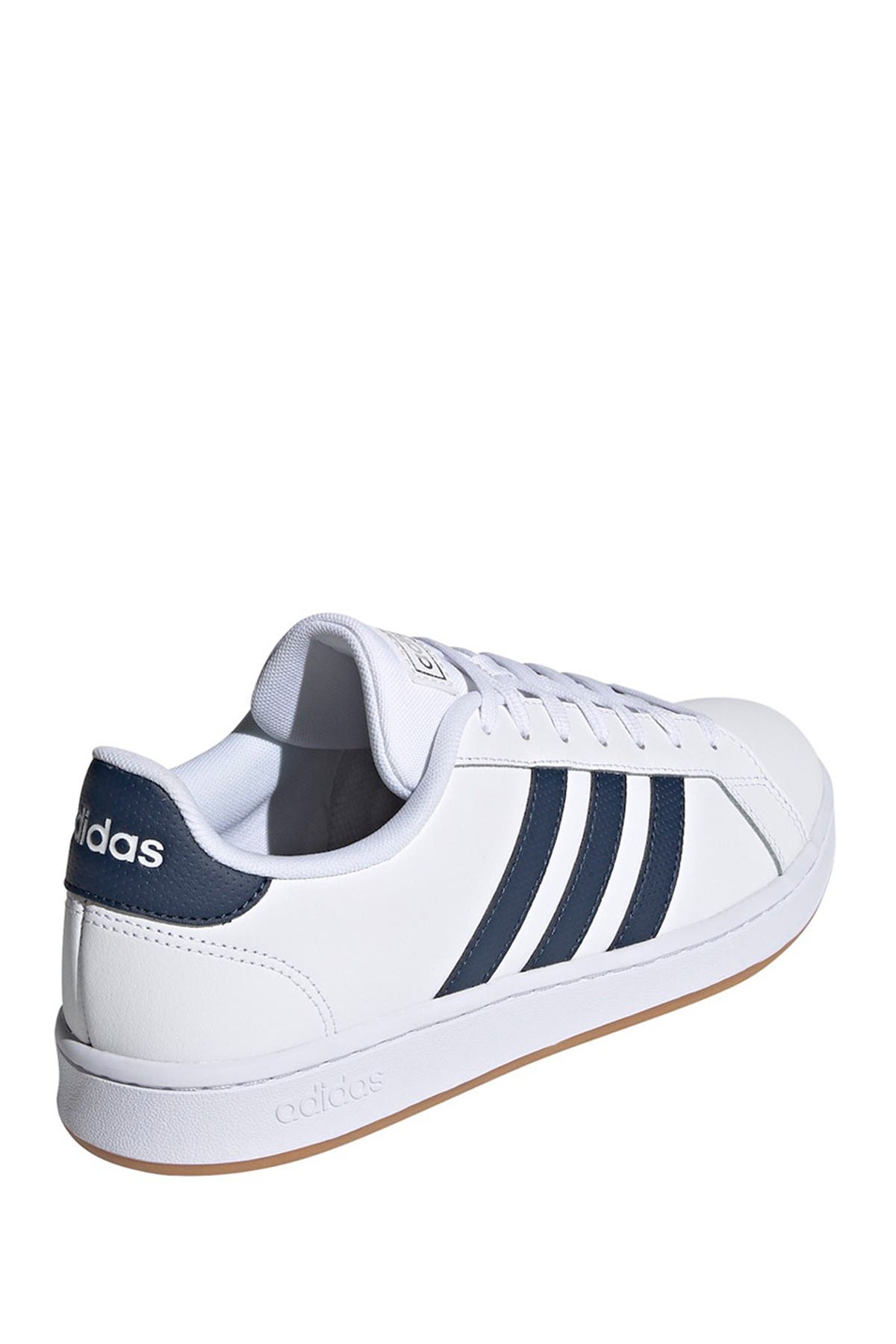adidas grand court leather sneaker