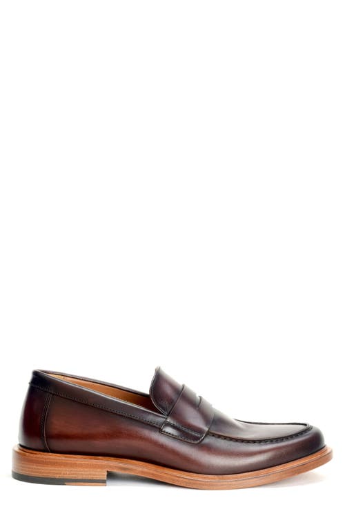 Warfield & Grand Preeminent Penny Loafer In Clove